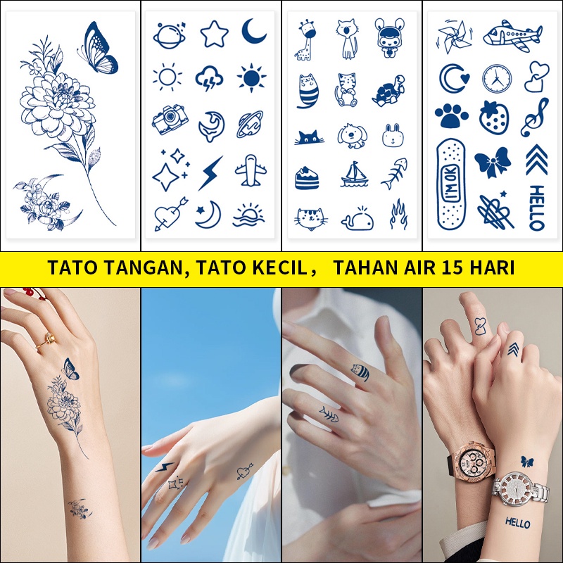 Hand Tattoos, Small Tattoos, Waterproof Tattoos, Fruit ink tattoo