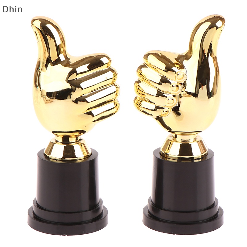 [Dhin] 1Pcs Mini Awards Trophies Reward Thumbs Trophy Toys Kids
