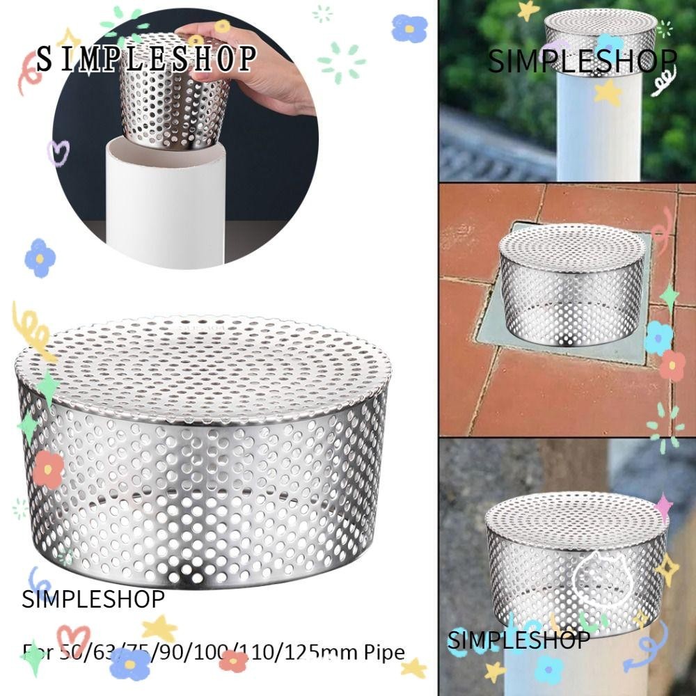 Rooftop Floor Drain Cover, Stainless Steel Anti Rodent Outer