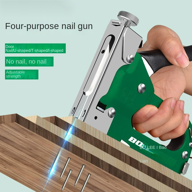 Manual air nail gun code nail shooting gun steel nailer Tuosen Heavy