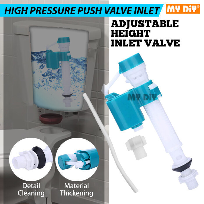 READY STOCK !!! TOILET CISTERN BOTTOM ENTRY INLET FLUSH VALVE BOTTOM