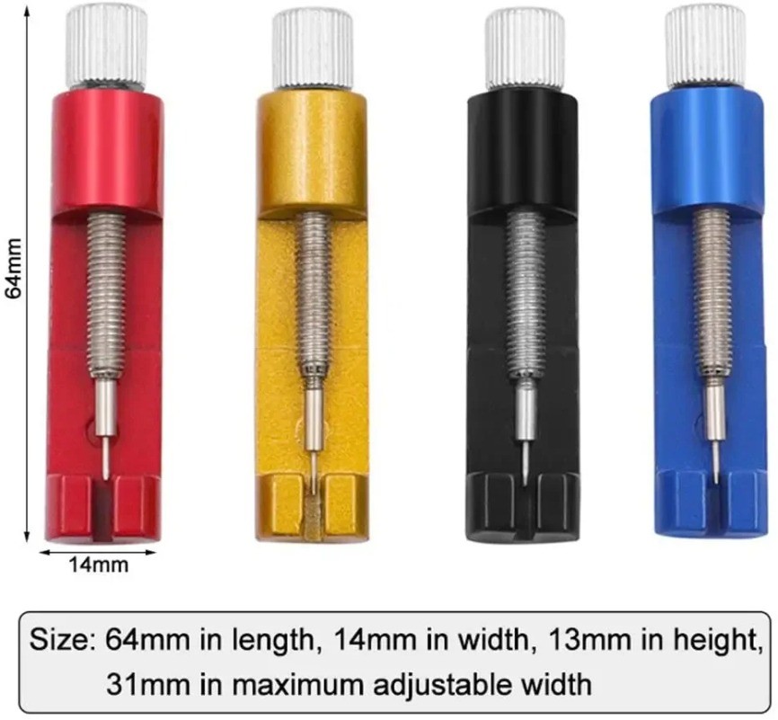 Metal Watch Repair Tool Adjusting Watch Strap Tool with Watch Pin Band