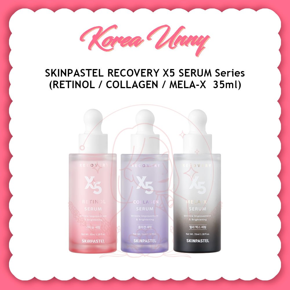[SKINPASTEL] RECOVERY X5 SERUM Series 35ml (RETINOL/COLLAGEN/MELAX