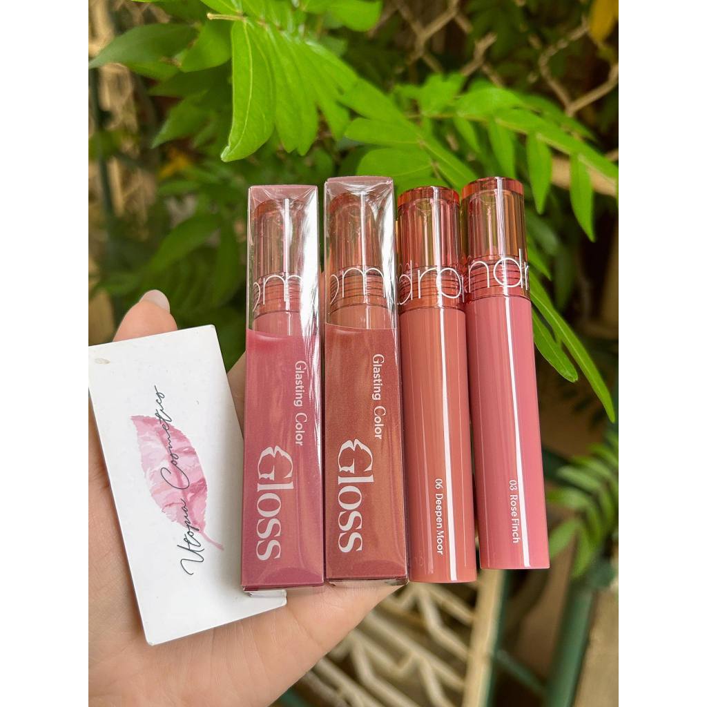 Romand Glasting Color Gloss Lip Gloss Shopee Malaysia