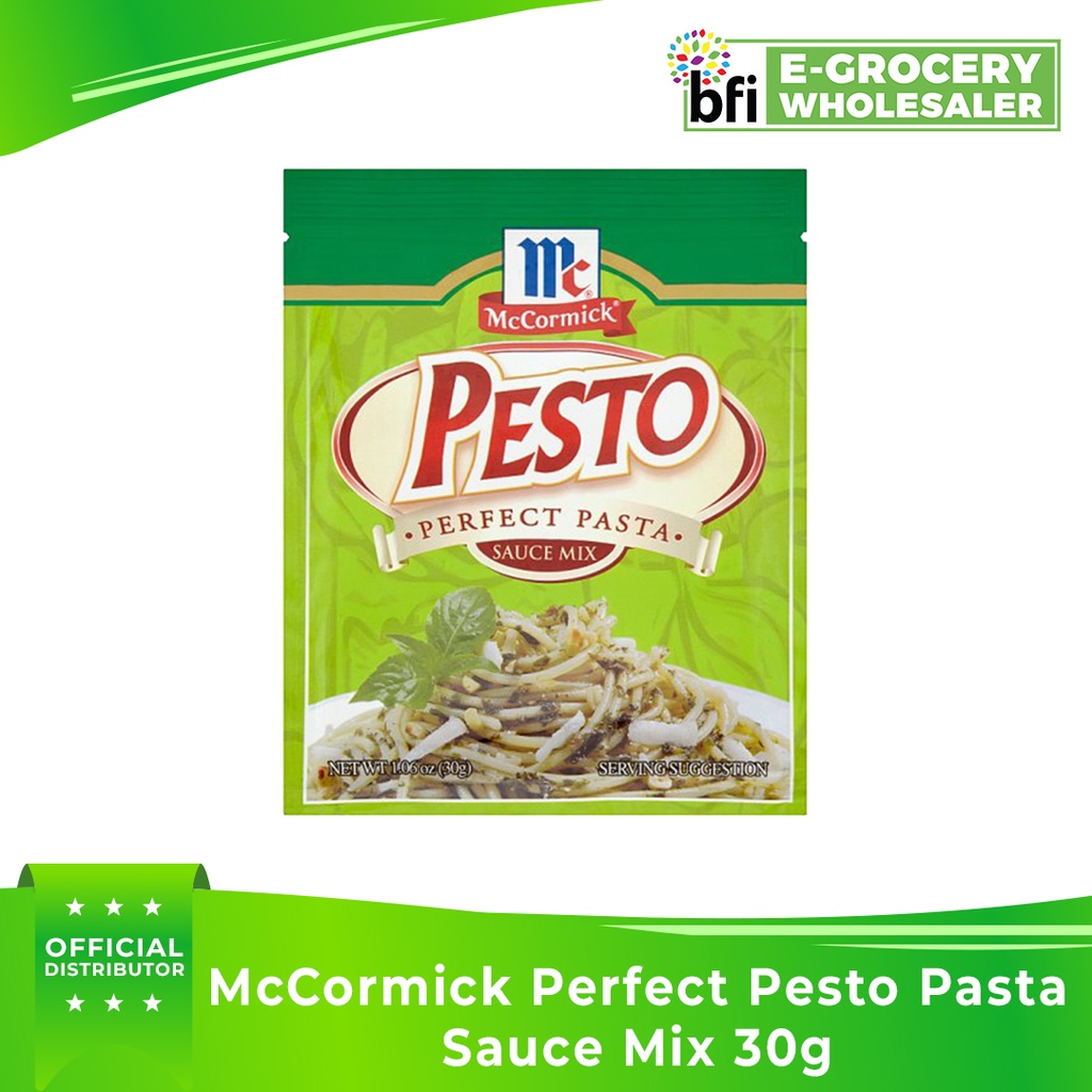 BFI McCormick Perfect Pesto Pasta Sauce Mix 30g Shopee Philippines