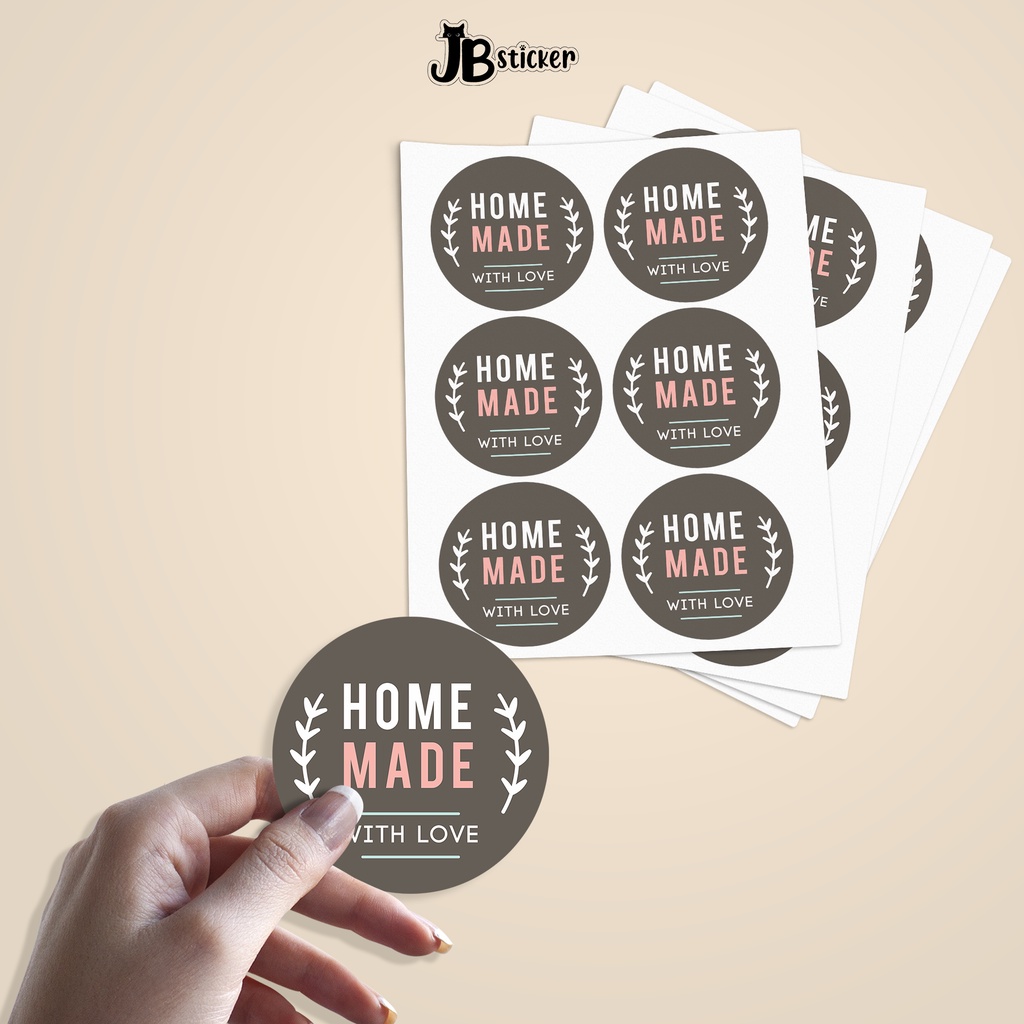 50pcs Homemade Sticker Label, Packaging Labels, Product Stickers