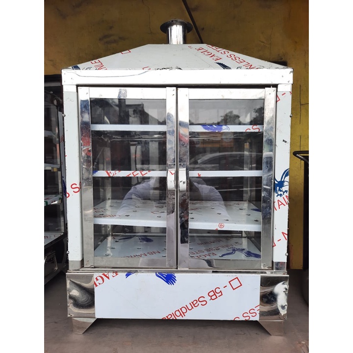 QUALITY HEAVY DUTY PURE STAINLESS STEEL 4 LAYER GAS TYPE STEAMER, BEST