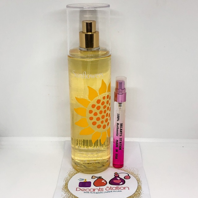 🇺🇸5ml to 10ml TRIAL SIZE Elizabeth Arden Sunflowers Body Mist Shopee