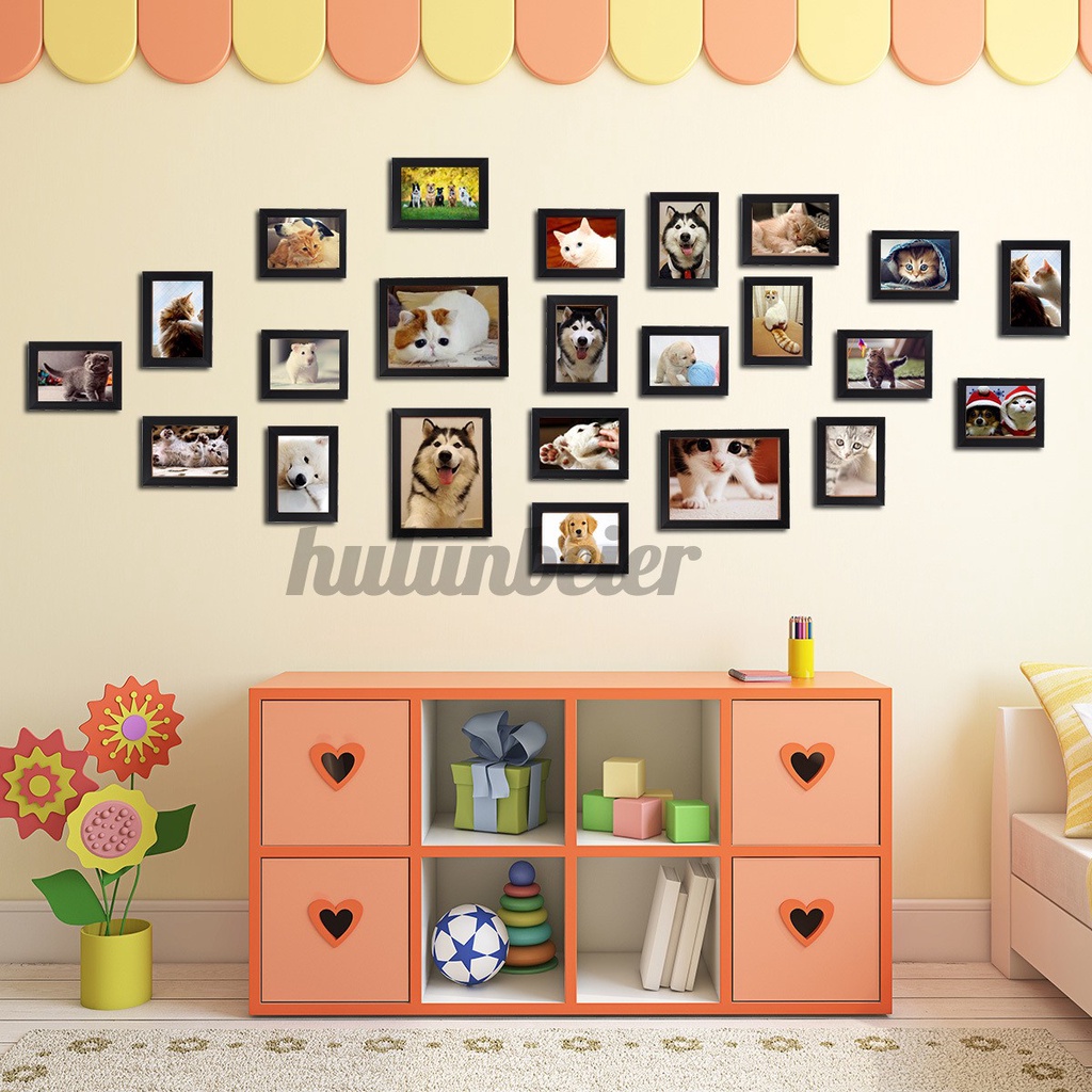 home lifeHot Multi DIY Wall Hanging Photo Frame Set Picture Display