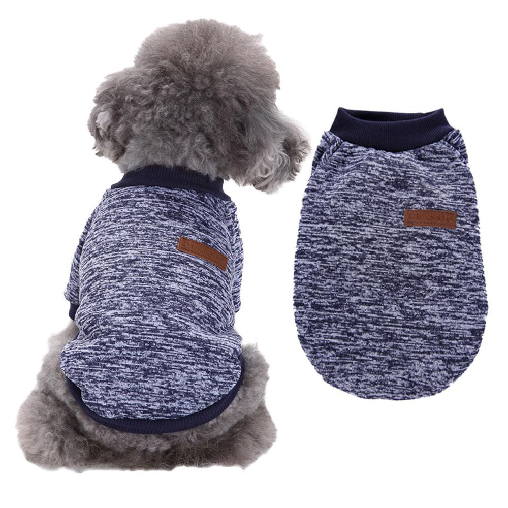 Cheap Dog Clothes Cotton Winter Classic Warm Soft Sweaters For Small