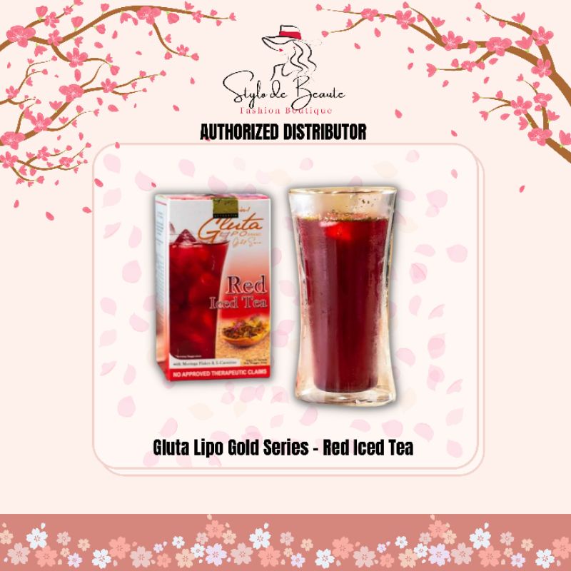 GLUTA LIPO RED ICED TEA Shopee Philippines