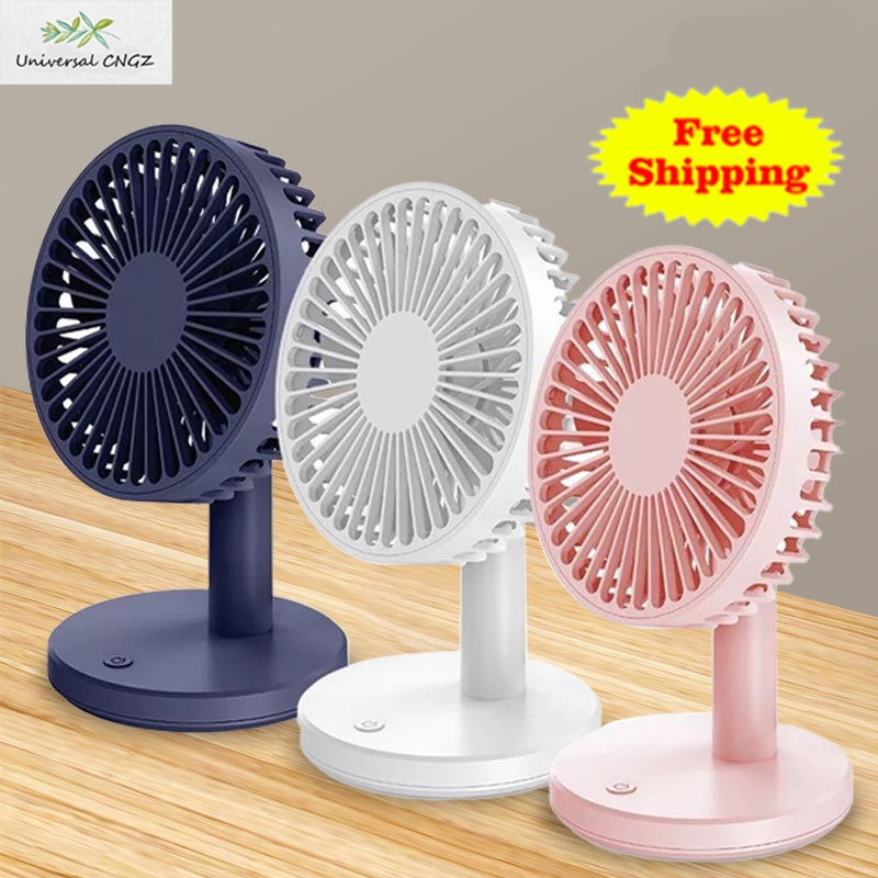 Rechargeable Electric Fan Mini Portable USB Stand One Year Warranty