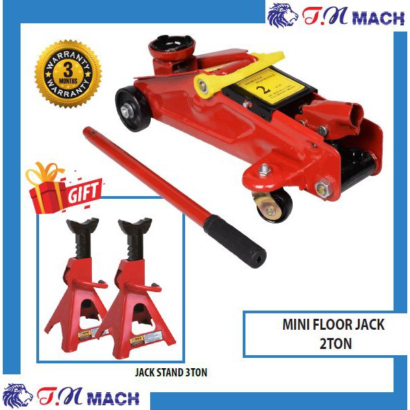 JACK STAND 3 TON & MINI FLOOR JACK 2 TON SET) Shopee Philippines