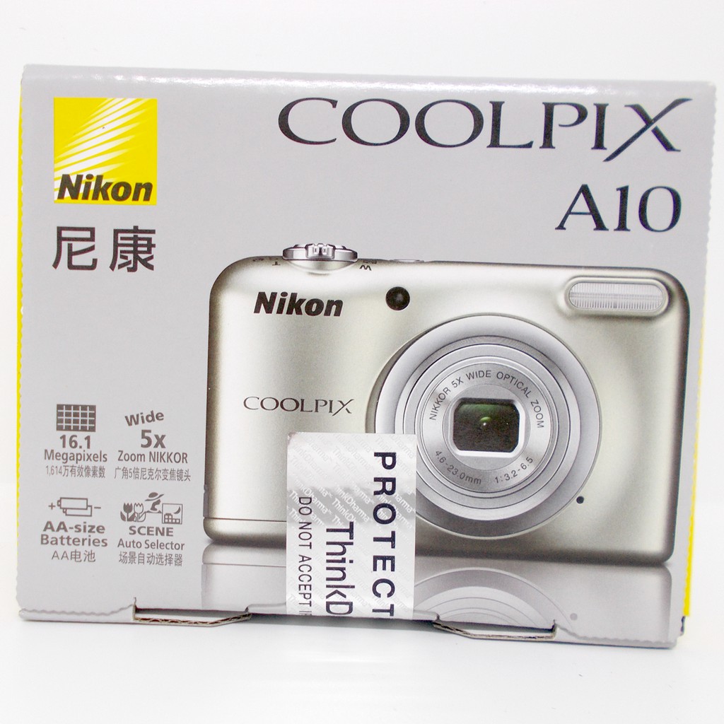 Nikon Coolpix A10 Compact Camera 16.1 Megapixels Wide 5xZoom Shopee