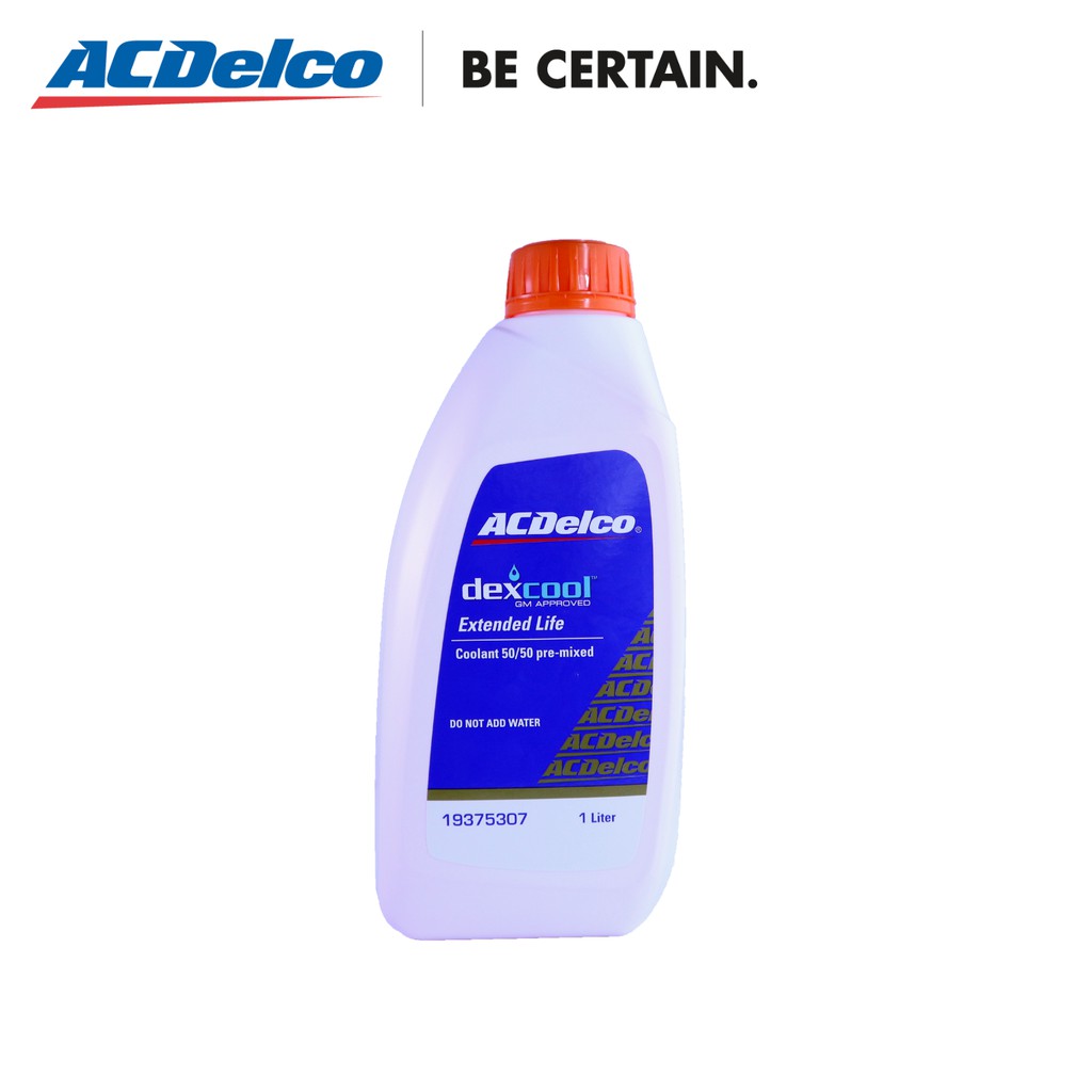 ACDelco DexCool ( ORANGE ) 50/50 Premix Coolant (1L) Orange Coolant