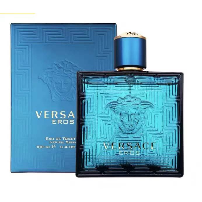 Versace Eros Blue pour homme Perfume for Men EDT 100ml Class A Shopee
