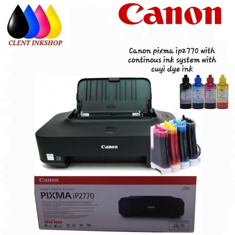 Brandnew Canon pixma ip2770 with continous ink system | Shopee Philippines