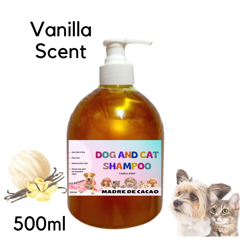 Vanilla Scent, Dog Shampoo and Conditioner, Fur Grower, Madre de Cacao