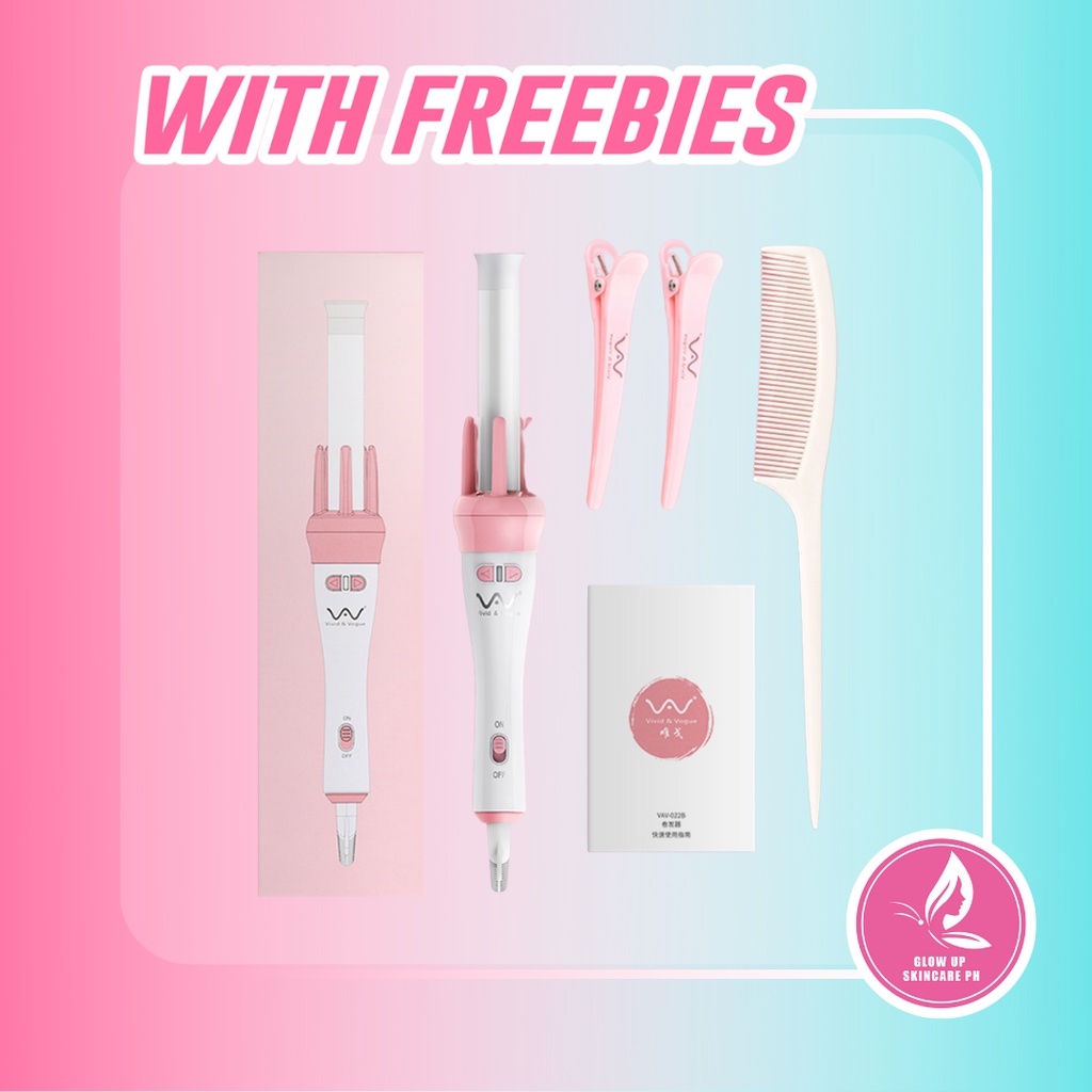 Original Magic Automatic Hair Curler Double Rotation Rolling Electric Hair Roller Shopee