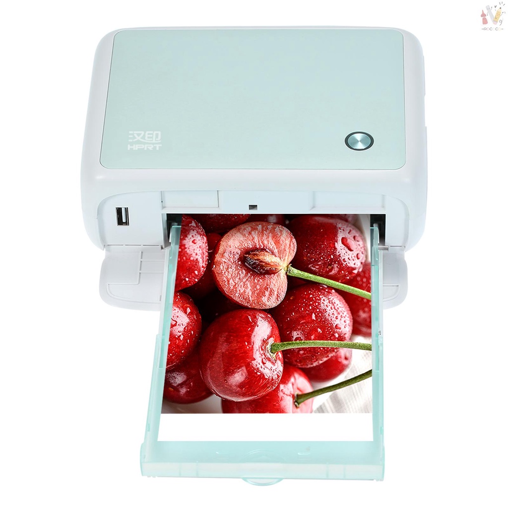 HPRT CP4000L Portable Full Color Photo Printer Mini Househeld Thermal