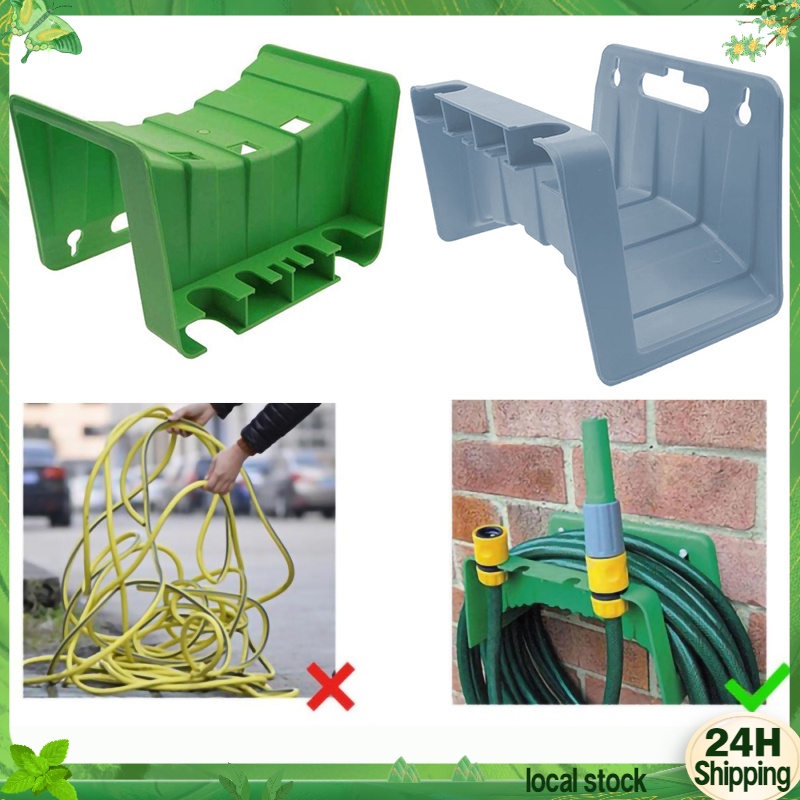 Garden Hose Hanger Wall Mounted Water Hose Pipe Hanger Holder Cable