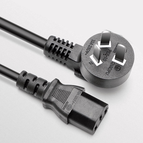 CPU Power Cord,1.5M Monitor Power Cable / PC Power Cord, Power Supply