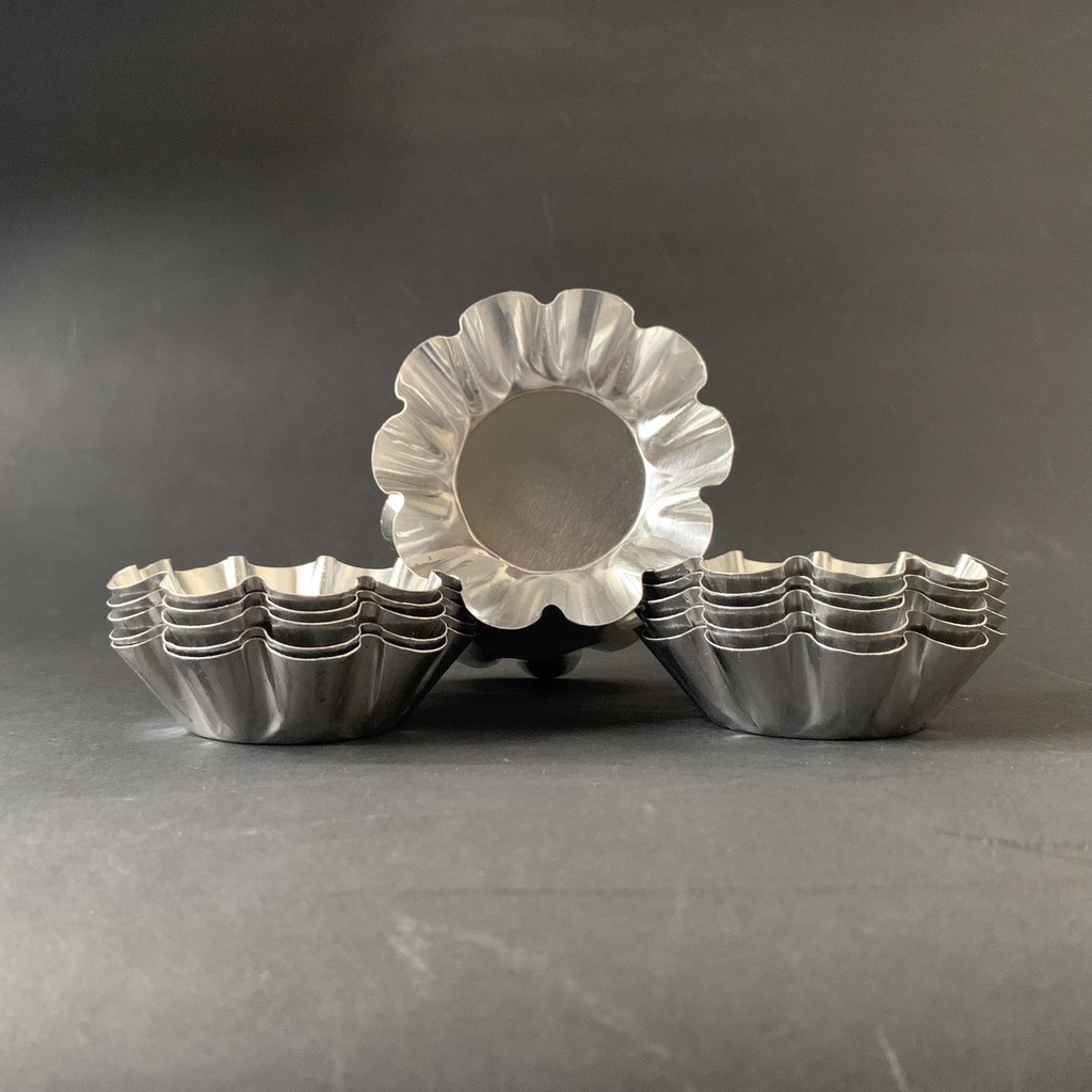 Size 4 Sponge Cake Molder (12pcs) or Ensaymada Molder Egg Tart Molder