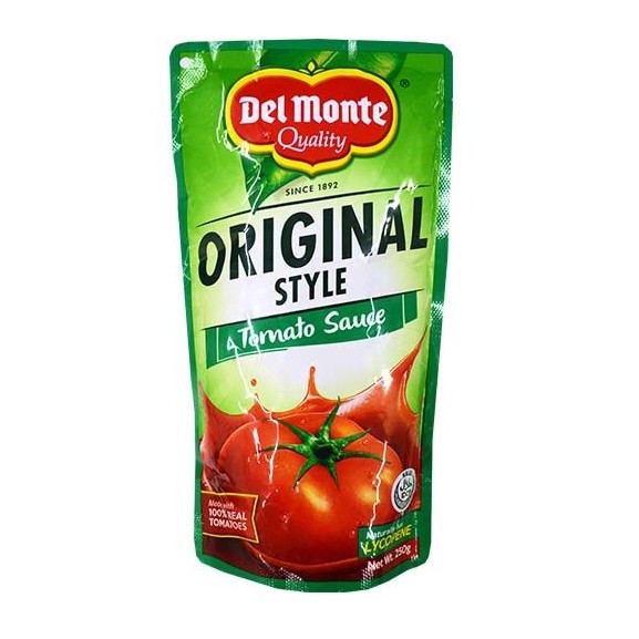Del Monte Tomato Sauce Original Style 250ml Shopee Philippines