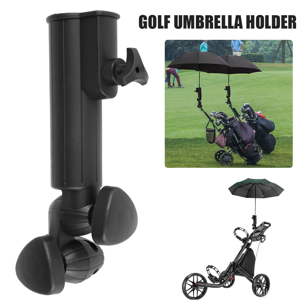 Universal Golf Cart Umbrella Holder Adjustable Golf Trolley Umbrella