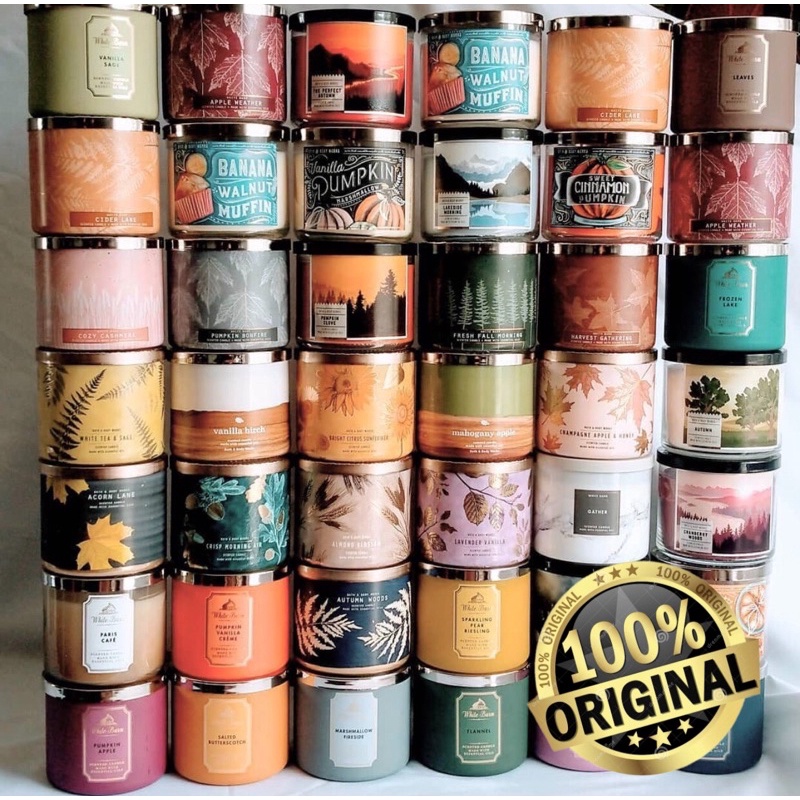 1/2 Bath and Body Works White Barn Aromatherapy Stress relief Relax