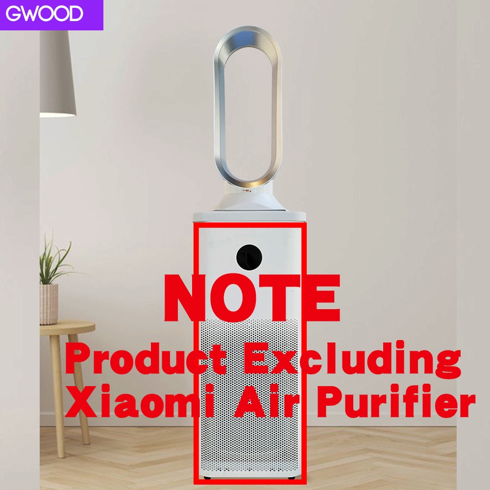 GWOOD Upgrade Xiaomi Air Purifier to bladeless Fan more quieter fit Pro
