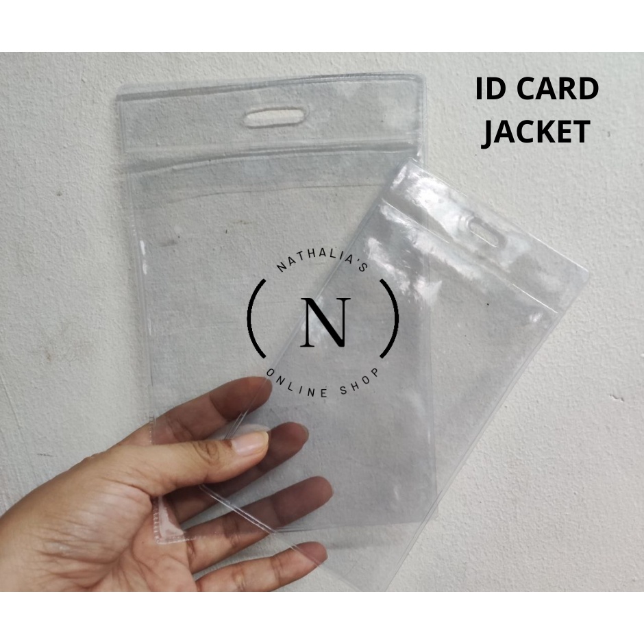 PVC ID Card Jacket / ID Jacket Shopee Philippines