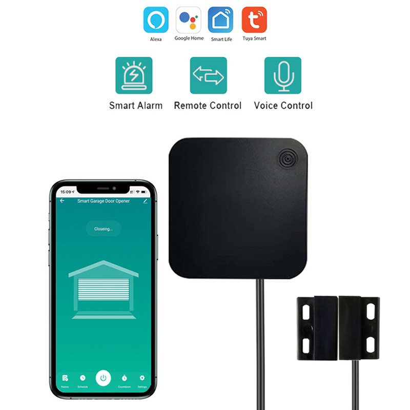 Universal Garage Door Opener Controller Tuya Wifi Smart Gate Remote
