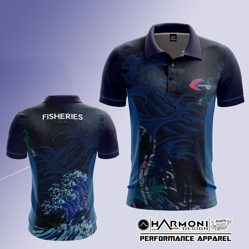FISHERIES CLOTHES 1 Sublimation Jersey TShirt Shopee Philippines