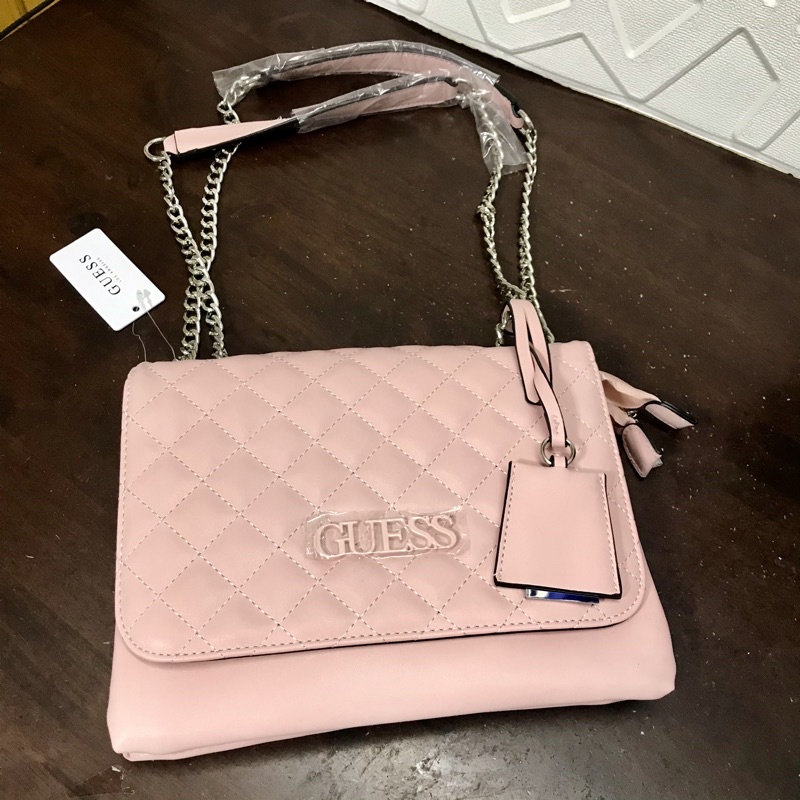 GUESS ELLIANA QUILTED CONVERTIBLE CROSSBODY Shopee Philippines