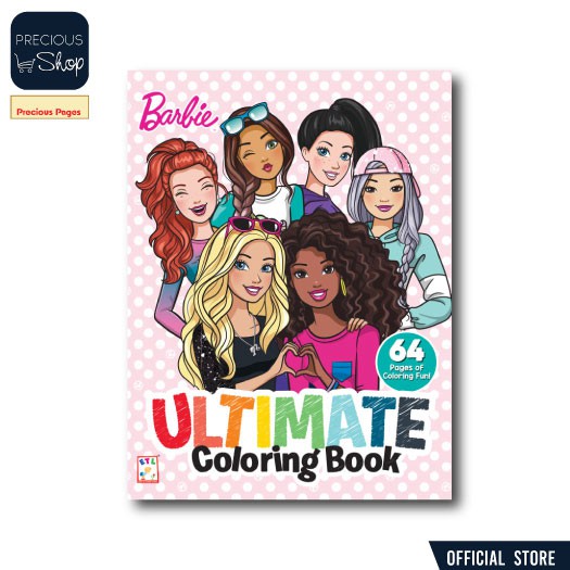 Barbie Ultimate Coloring Book Shopee Philippines