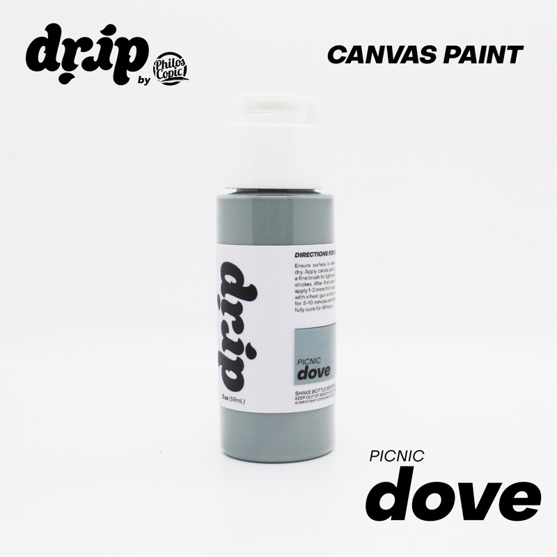 Drip Canvas / Fabric Paint PICNIC & GOTHIC Colors Shoe paint