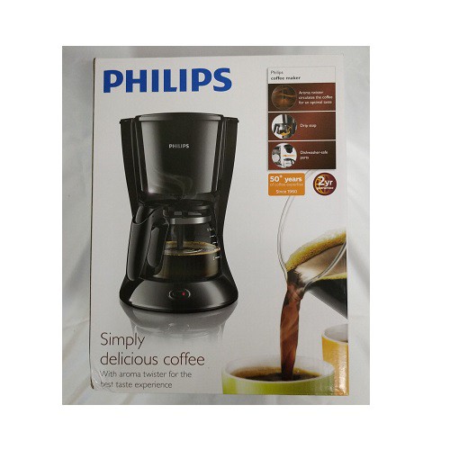 PHILIPS HD7431 Coffee Maker (black) Shopee Philippines