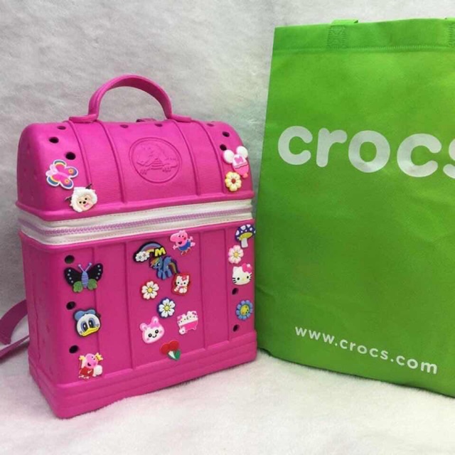 &Sy Crocs Backpack With Jibbit Shopee Philippines