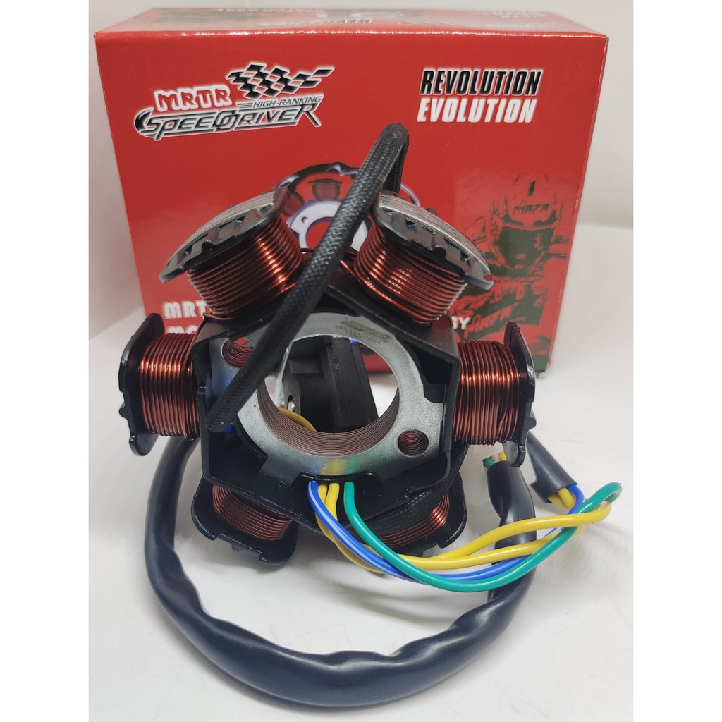 STATOR COIL ASSY RUSI 110(4 WIRE) Shopee Philippines