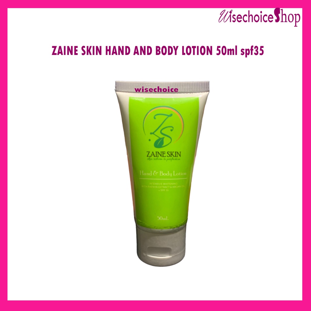 ZAINE SKIN HAND AND BODY LOTION INTENSIVE WHITENING WITH PAPAYA EXTRACT
