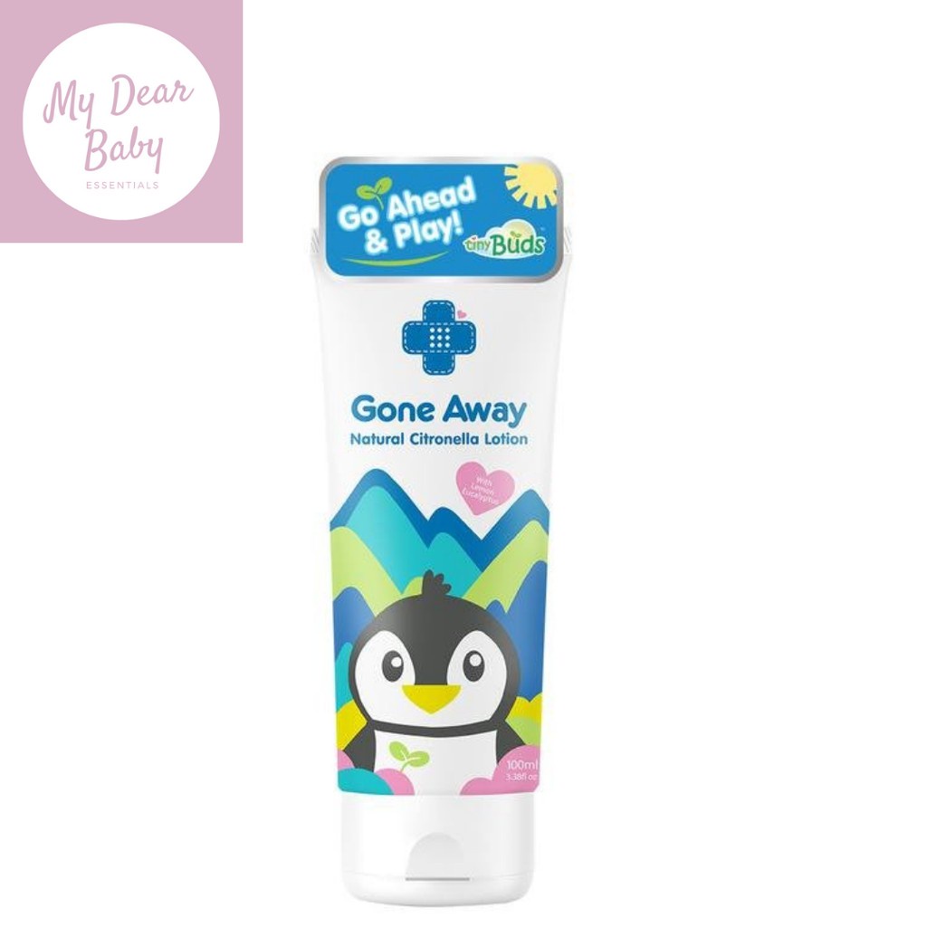 Mommy baby baby safety TINY BUDS Gone Away Natural Citronella Lotion