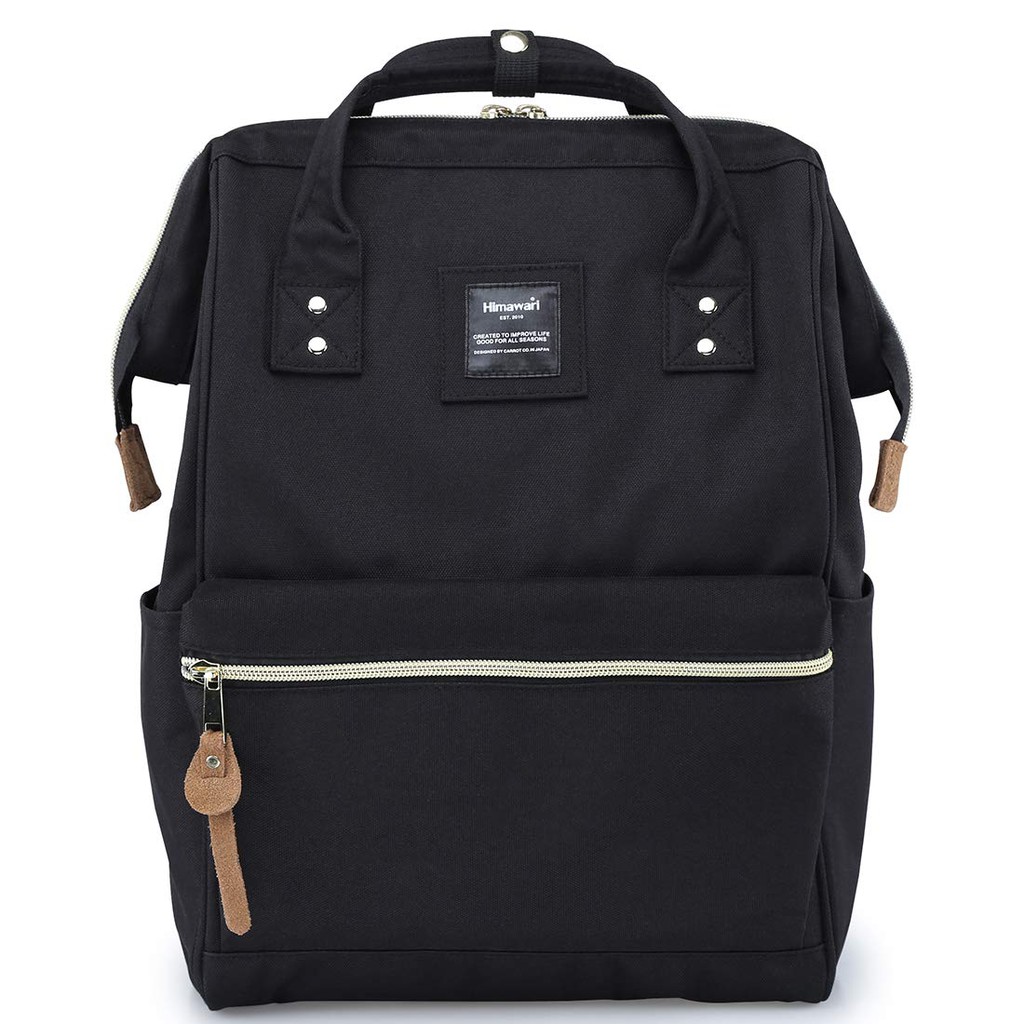 Himawari Holly Daze 15 Laptop Backpack (900101BK) Black Shopee
