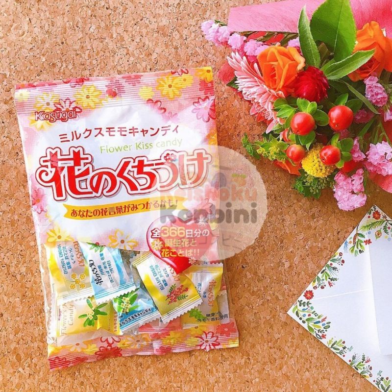 Kasugai Flower Kiss Candy 135g / Japanese Candy / Japanese Imported