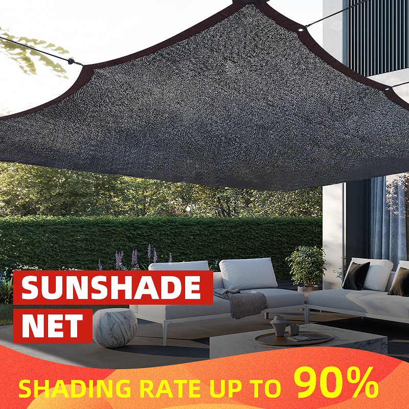 Fine UV Protection 90 Shade Net Black Outdoor Garden Net Farm Net