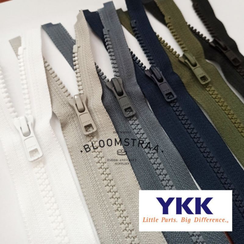 Ykk Jacket Zipper 70cm YKK Jacket Zipper 28" YKK Zipper Vislon 70cm