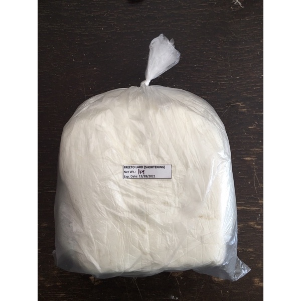 Freeto Vegetable Shortening Lard 1kg or 700g tub Shopee Philippines