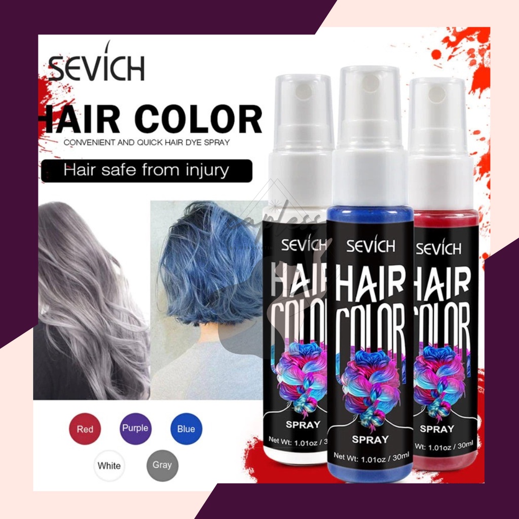 Sevich Hair Color Spray Instant Hair Color Styling Product
