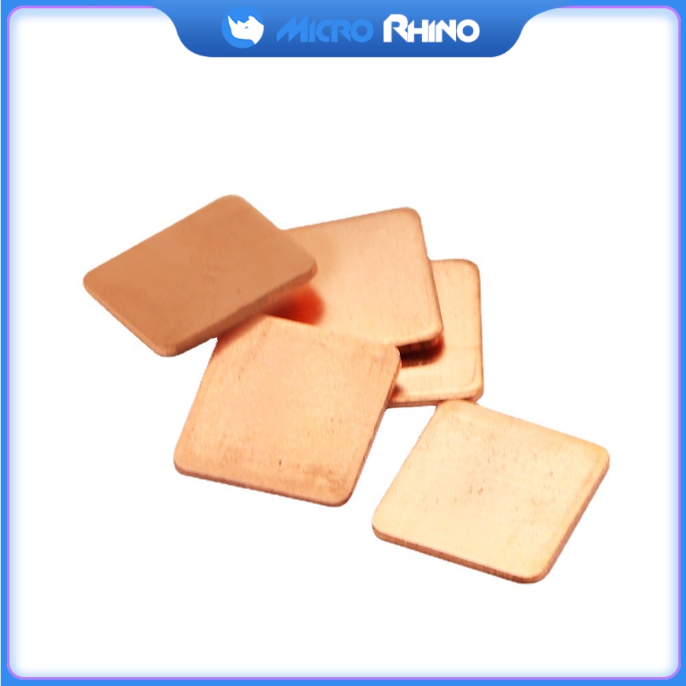 Thermal Pad Barrier Pure Copper Heatsink Shim For Laptop Plate Computer