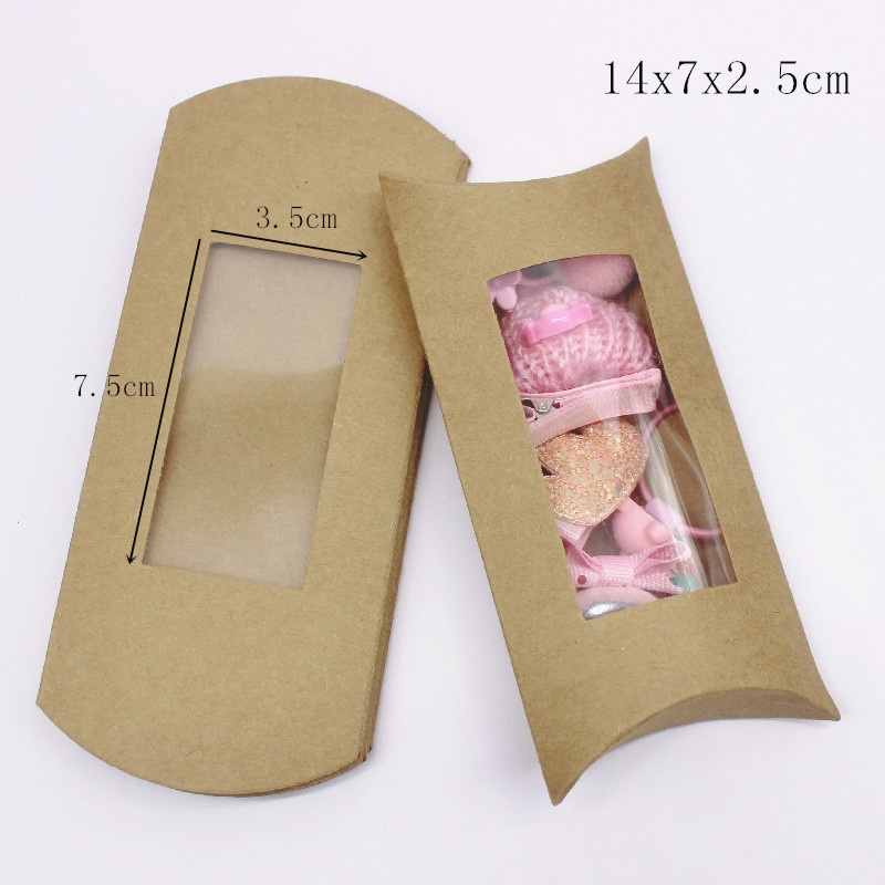 Multi size 5Pcs box 18x14x4cm/15x10x3cm 2022 New DIY Kraft Paper window